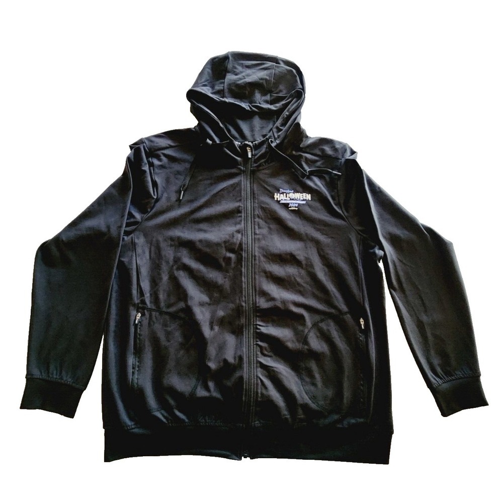 Disneyland Halloween Half Marathon Weekend XL Jacket Black Hood RunDisney 2024